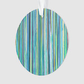 Fallende Wasser-Akrylornament Ornament (Vorderseite)