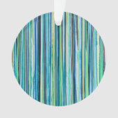 Fallende Wasser-Akrylornament Ornament (Vorderseite)