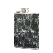 Fallende Wasserflasche Flachmann (Links)