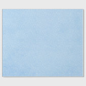 Fallende weiße Schneeflocken auf blauem Hintergrun Geschenkpapier (Flach)