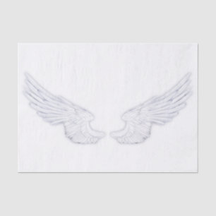 Fallende Wunden des weißen Engels Seidenpapier