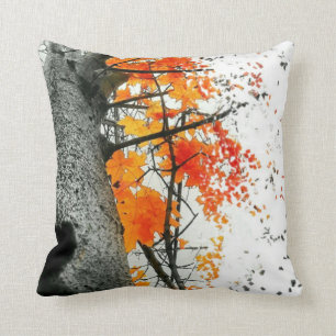 Fallender Confetti Kissen