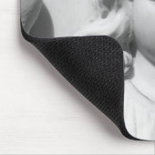 Fallender Engel in Trauer Mousepad (Ecke)