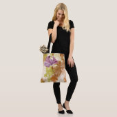 "fallender Herbst verlässt" ganz über Druck TASCHE (Am Model)