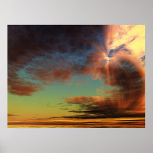 Fallender Himmel Poster