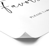 Fallender Kürbis - Lieblings-Poster Poster (Ecke)