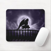 Fallender Mond Mousepad (Mit Mouse)