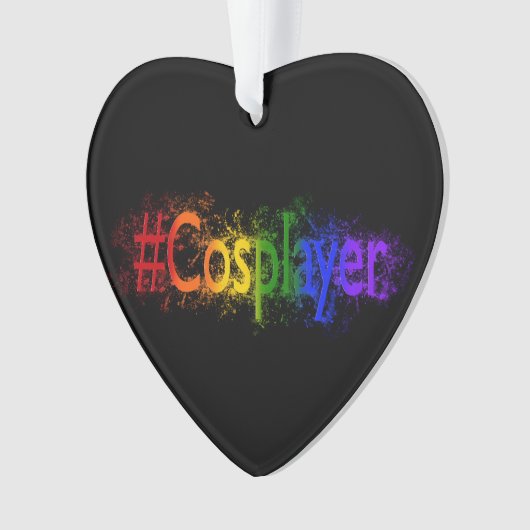 Fallender Proud-Cosplayer Ornament (Vorderseite)