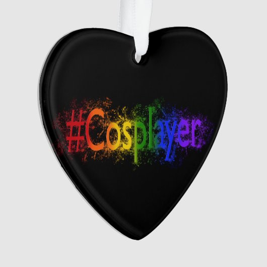 Fallender Proud-Cosplayer Ornament (Vorderseite)