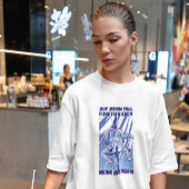 Fallender Radfahrer T-Shirt