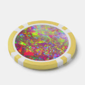 Fallender Regenbogen-Brasilianischer Opal Pokerchips (Einzeln)
