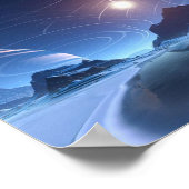 Fallender Star Poster (Ecke)