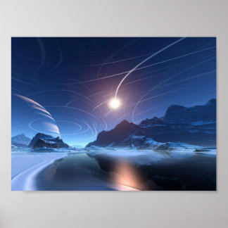 Fallender Star Poster