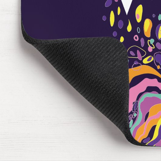 Fallender Stern. Mousepad (Ecke)