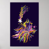 Fallender Stern. Poster (Vorne)