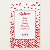 Fallender Tagesetat Planer (Vorderseite)