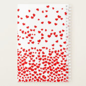 Fallender Tagesetat Planer (Rückseite)