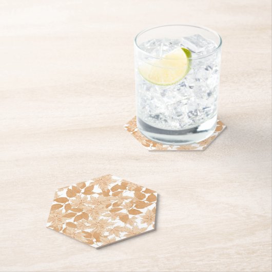 Fallender Untersetzer des Herbstpapiers (Vor Ort)