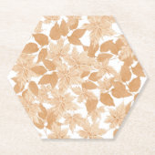 Fallender Untersetzer des Herbstpapiers (Vorderseite)