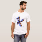 fallender Vogel T-Shirt (Vorne ganz)