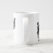 Fallender Zirkus Jumbo-Tasse (Rückseite)