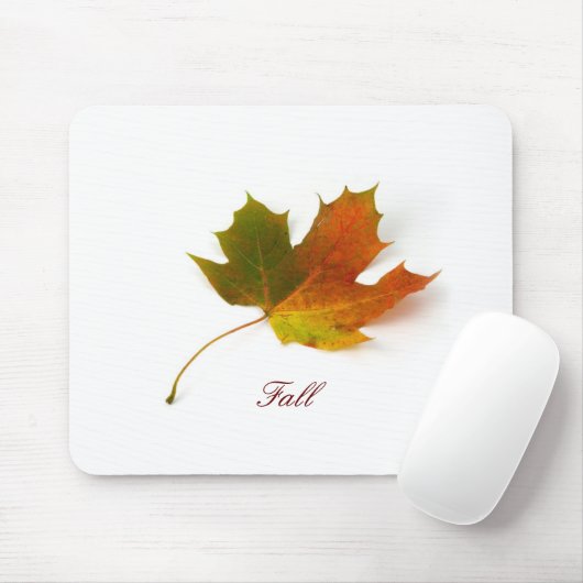 Fallendes Blatt Mousepad (Mit Mouse)