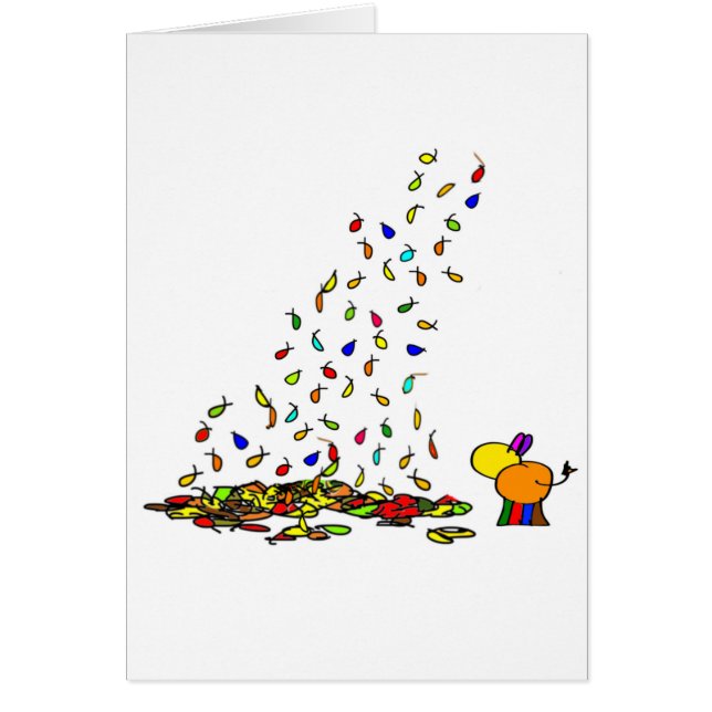 fallendes Blätter (Vorne)