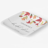 Fallendes Blätter Brautparty Pappteller (Gewinkelt)