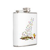 fallendes Blätter Flachmann (Rechts)