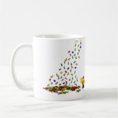 fallendes Blätter Kaffeetasse (Links)