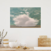 Fallendes Cloud Poster (Küche)