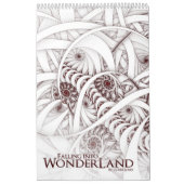 "Fallendes" gewundenes Fraktal Kalender (Titelbild)