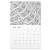 "Fallendes" gewundenes Fraktal Kalender (Jan 2026)