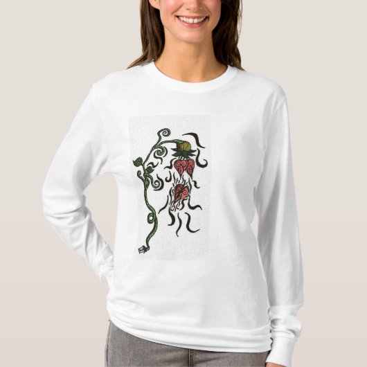 Fallendes Herz T-Shirt (Vorderseite)