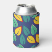 Fallendes Muster für grüne und gelbe Blätter Dosenkühler (Kanne Vorderseite)