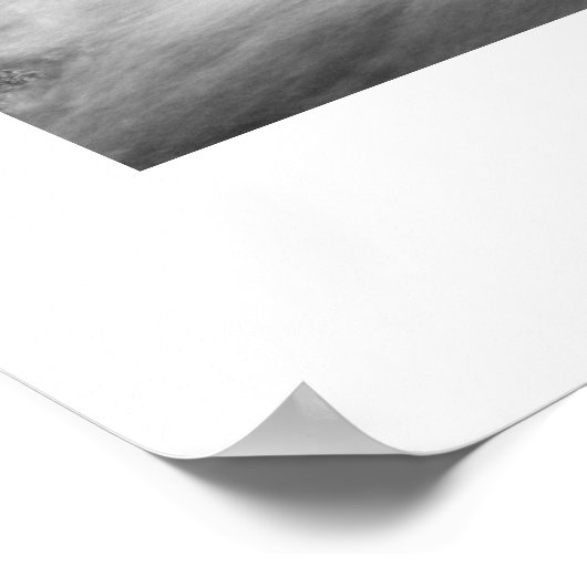 Fallendes Wasser Poster (Ecke)