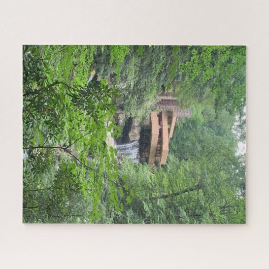 Fallendes Wasser Puzzle (Horizontal)