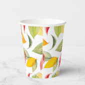 Fallfarben Pappbecher (Rechts)