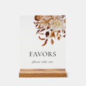 Fallfavoriten Akryllisches Zeichen Acrylschild (Vorderseite)