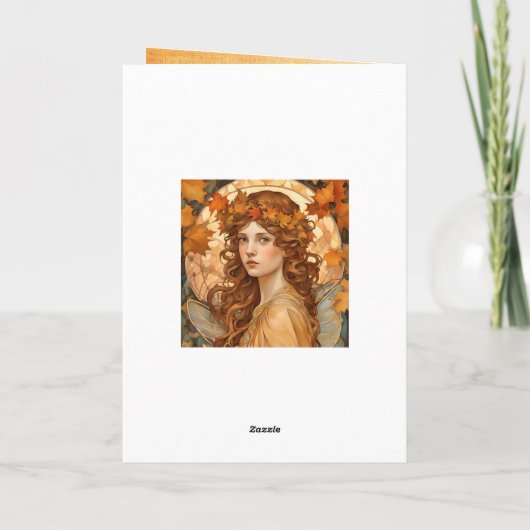 fallfee-künstlerisch karte (Rückseite)