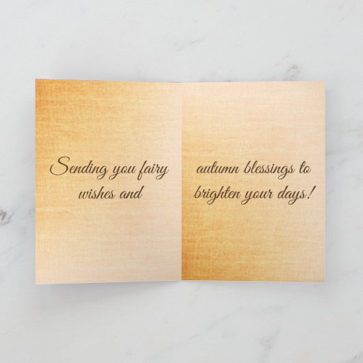 fallfee-künstlerisch karte (Innenseite)