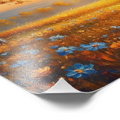 Fallfeld Fotodruck (Ecke)
