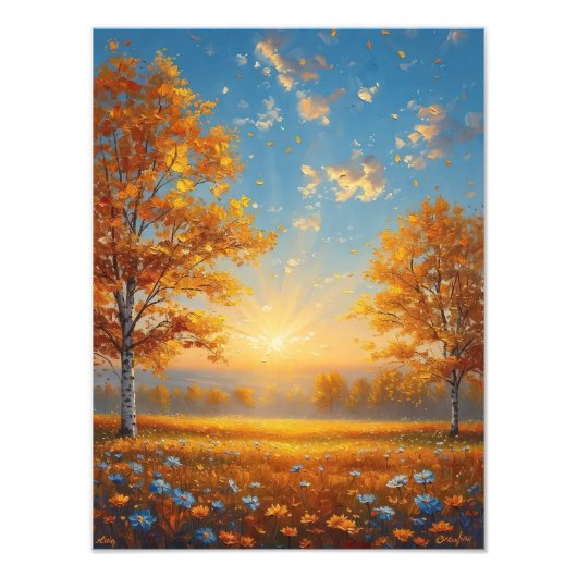 Fallfeld Fotodruck (Vorne)