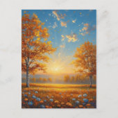 Fallfeld Postkarte (Vorderseite)