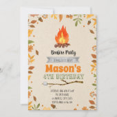 Fallfeuer-Party Einladung (Vorderseite)
