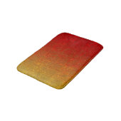 Fallflame-Glitzer-Gradient Badematte (Schrägansicht)