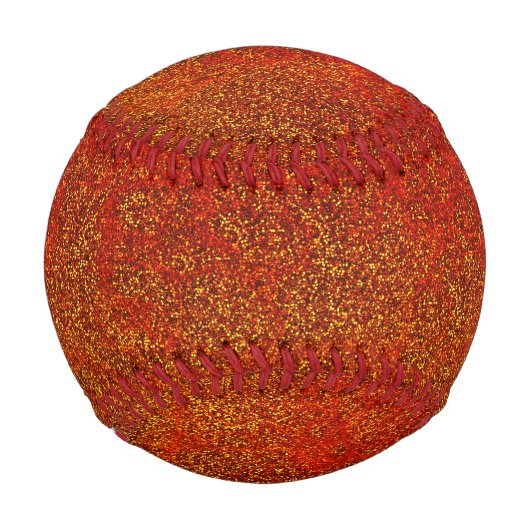 Fallflame-Glitzer-Gradient Baseball (Rückseite)