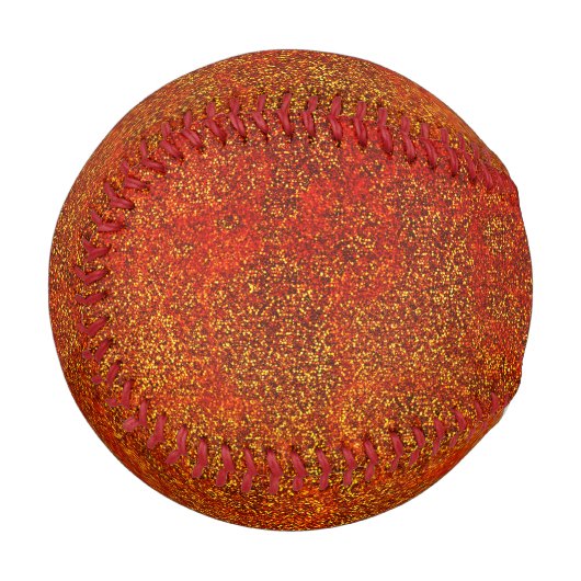 Fallflame-Glitzer-Gradient Baseball (Vorderseite Links)