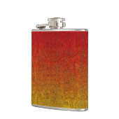 Fallflame-Glitzer-Gradient Flachmann (Links)