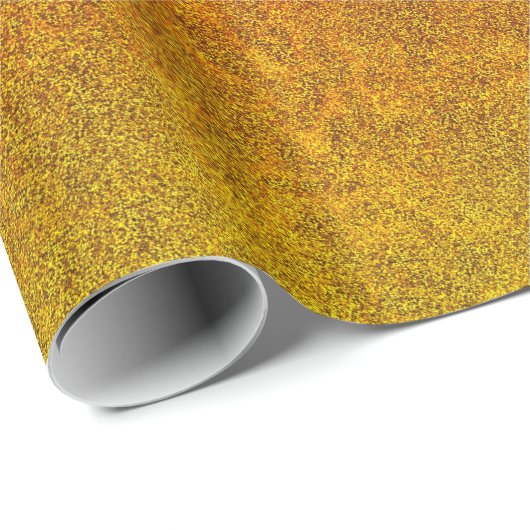 Fallflame-Glitzer-Gradient Geschenkpapier (Rolleneckpunkt)